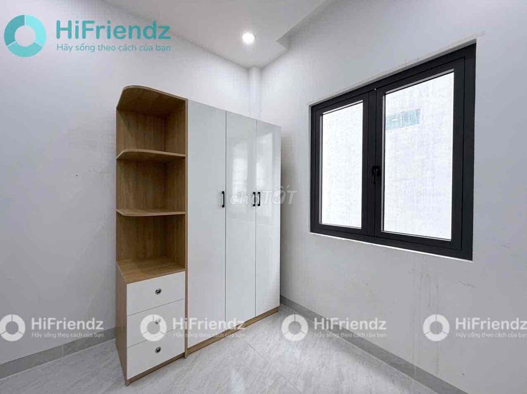 Rent a window studio full new furniture right here in Nguyễn Kiệm.