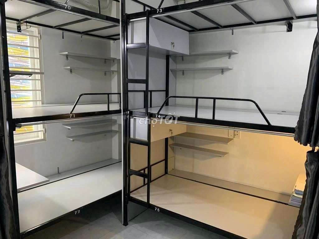 The dorm. Cheap.