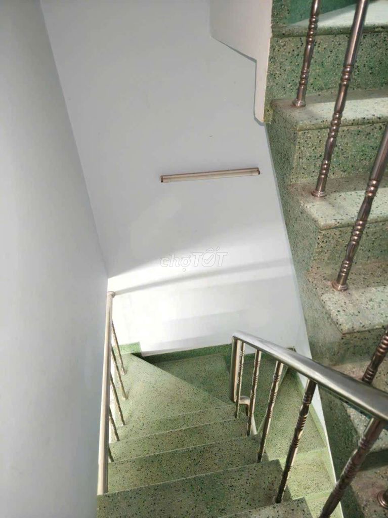 Two floors, three bedrooms. Two with a brand-new baby.