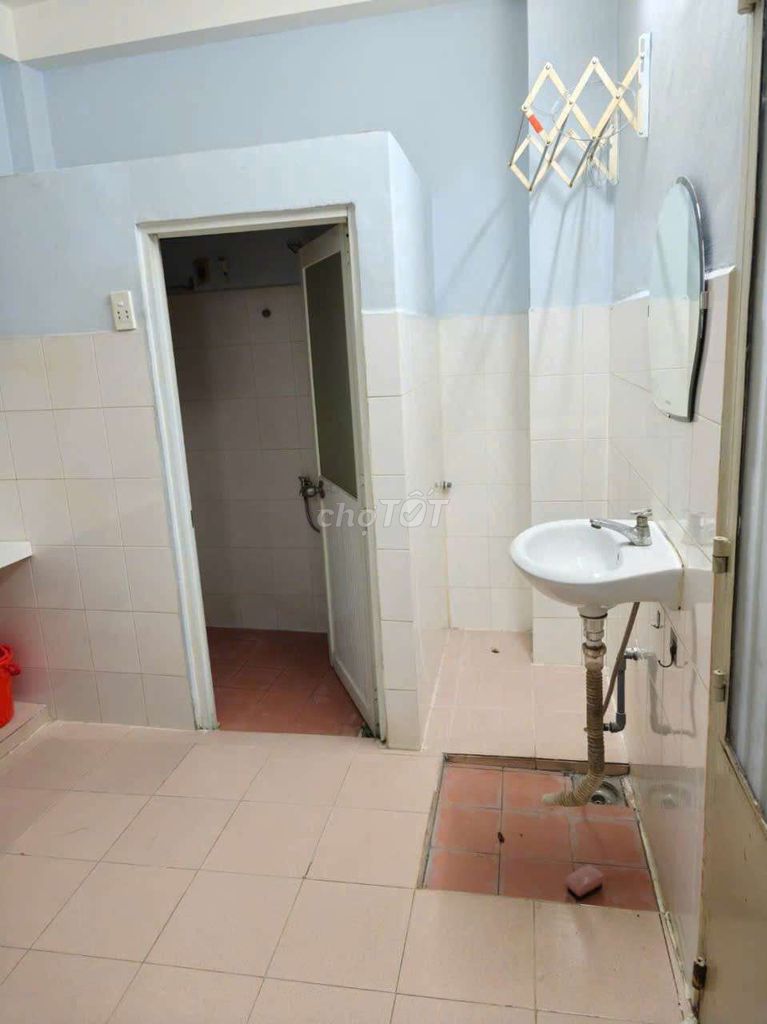 Two floors, three bedrooms. Two with a brand-new baby.