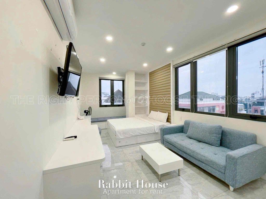 Rent the open window apartment in Cầu Ông Lãnh district 1