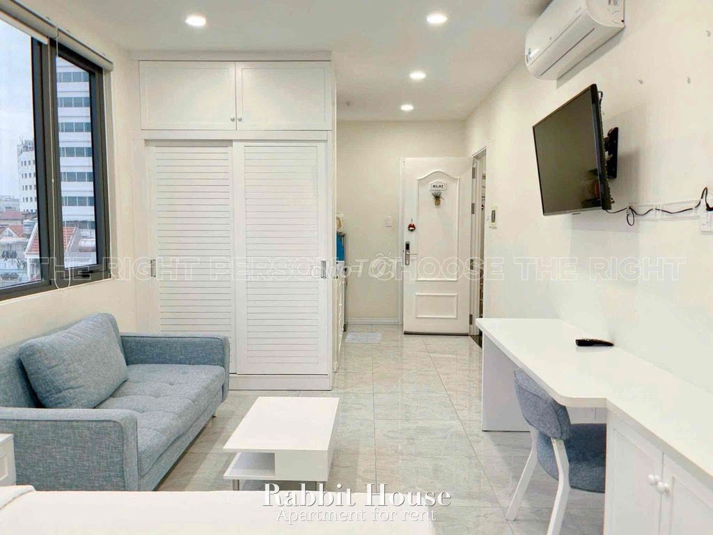 Rent the open window apartment in Cầu Ông Lãnh district 1