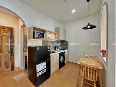A full studio apartment and a new wash-cleaning balcony suite 100%.