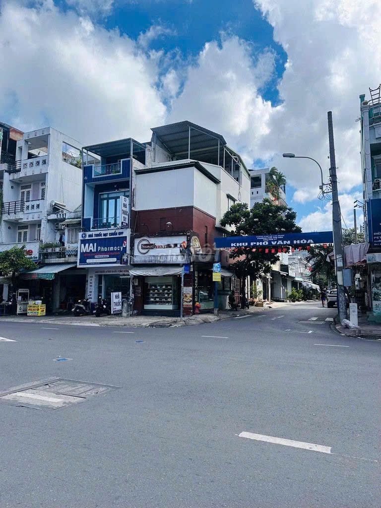 area 5 x25 meters - Corner 2 1 .4 Nguyễn Sơn, Q.Tân Phú - 4 stories, 740 refrigerators