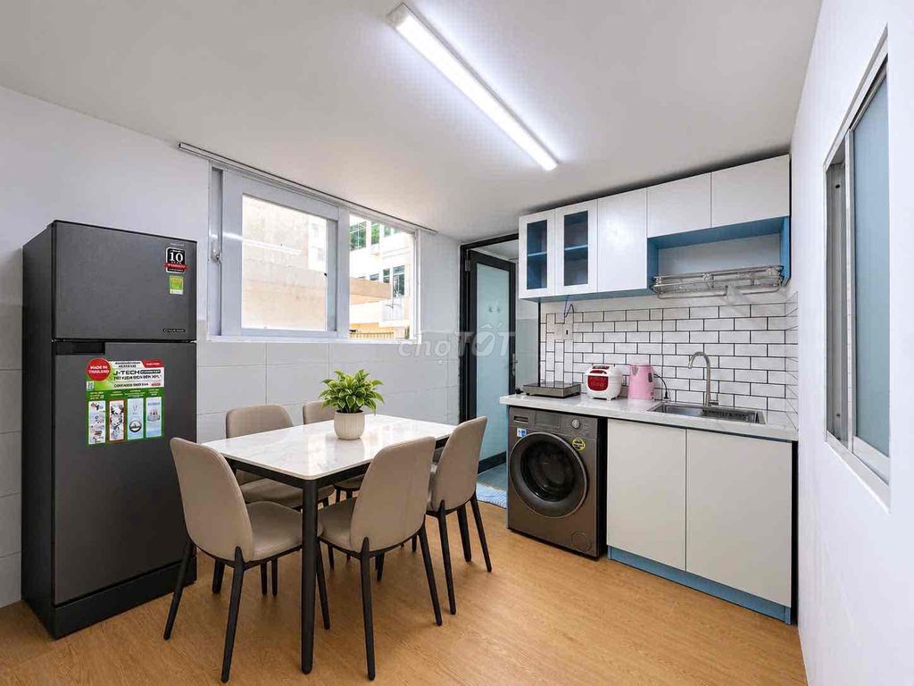 Two bedrooms. One living room. 55 meters.