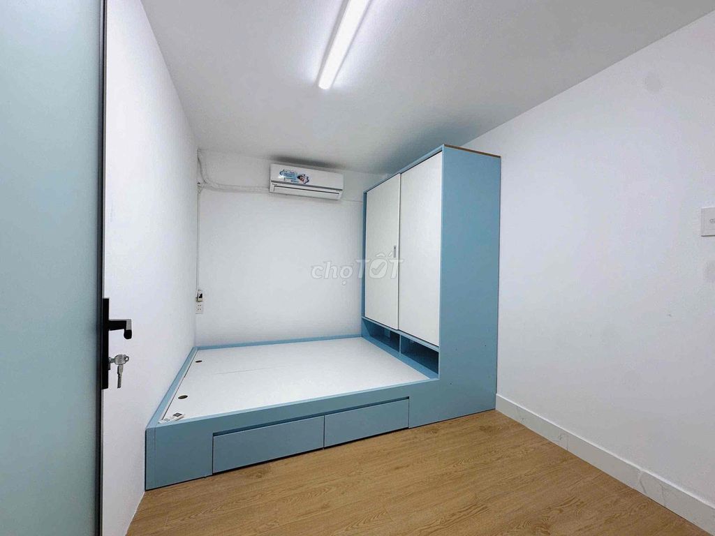 Two bedrooms. One living room. 55 meters.