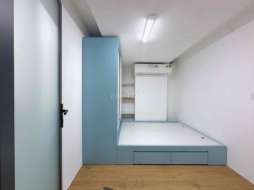 Two bedrooms. One living room. 55 meters.