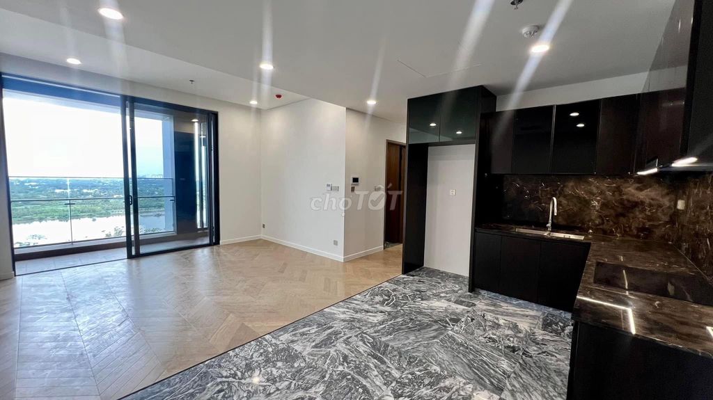 The basic interior is two beautiful river-view bedrooms at the Escondidom bằng, which is the apartment.