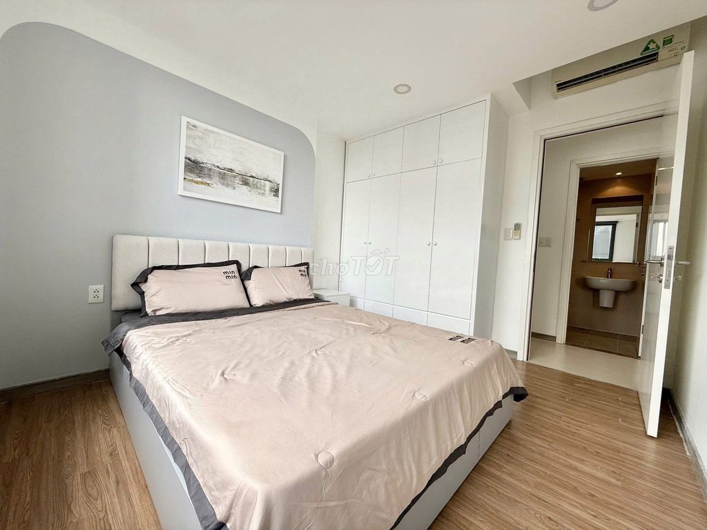 Clear in the nice two bedrooms at Masteri Thảo Điền - full interior