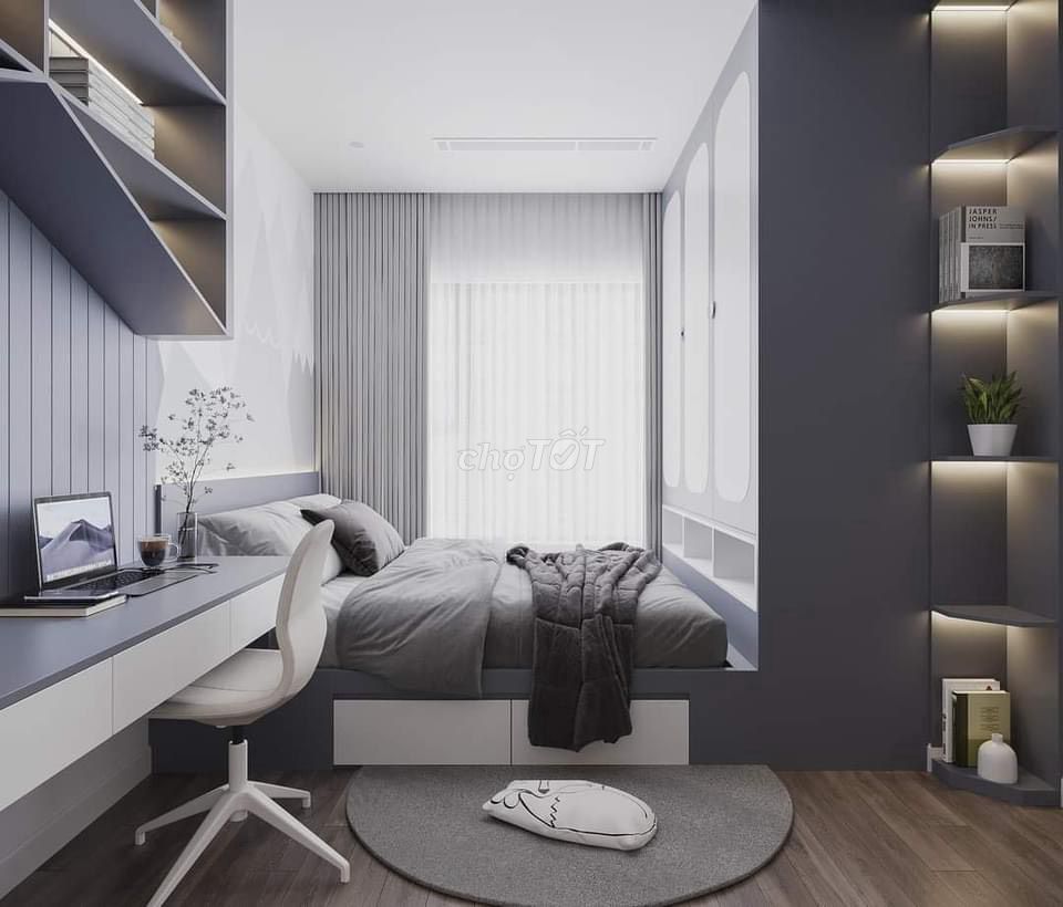 Three bedrooms, ready.