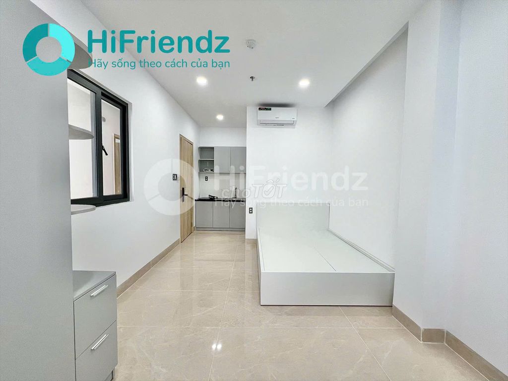 The studio is full of furniture, elevators are Lê Đức Thọ - close to danger, pvt