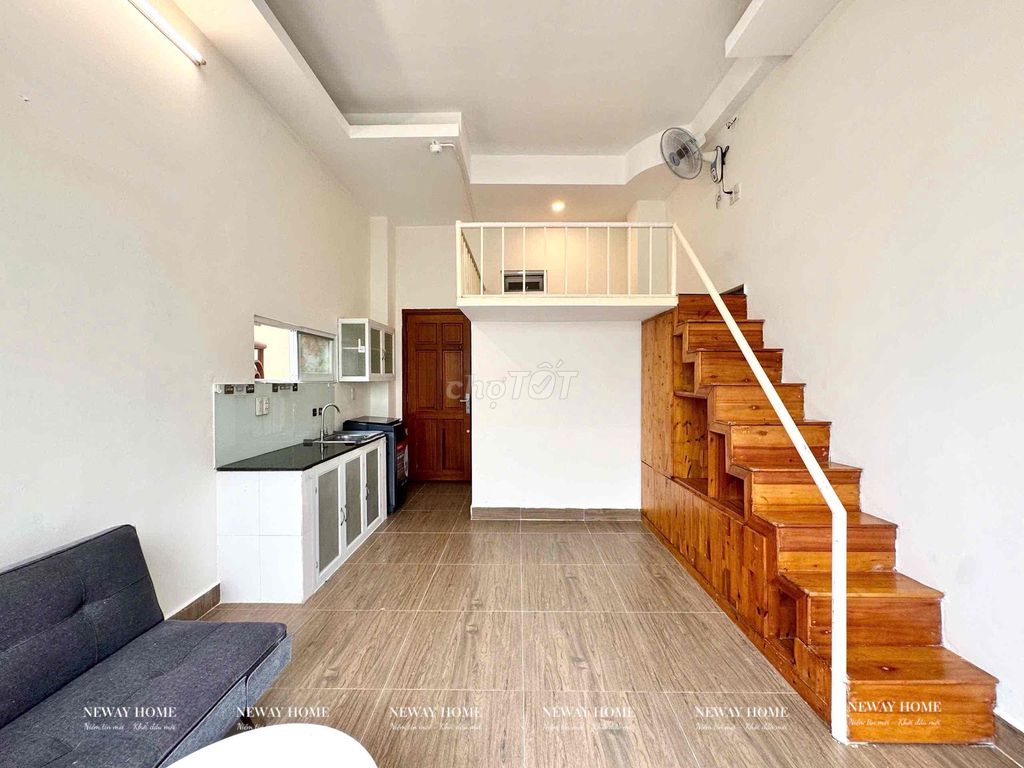 Dupex balcony/ Window, elevator, mgr, near Cộng Hoà, Etown, hvhk