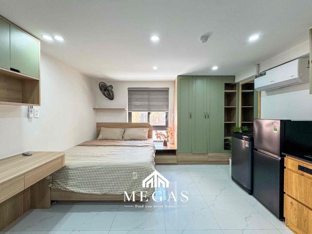 The studio apartment is full of furniture in the Tân Bình Sands Department, the United States market.