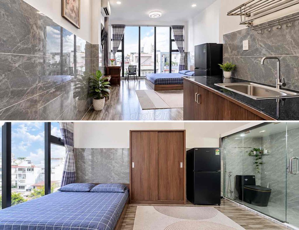 The service apartment luxury chill - the full sky window - the peak sun