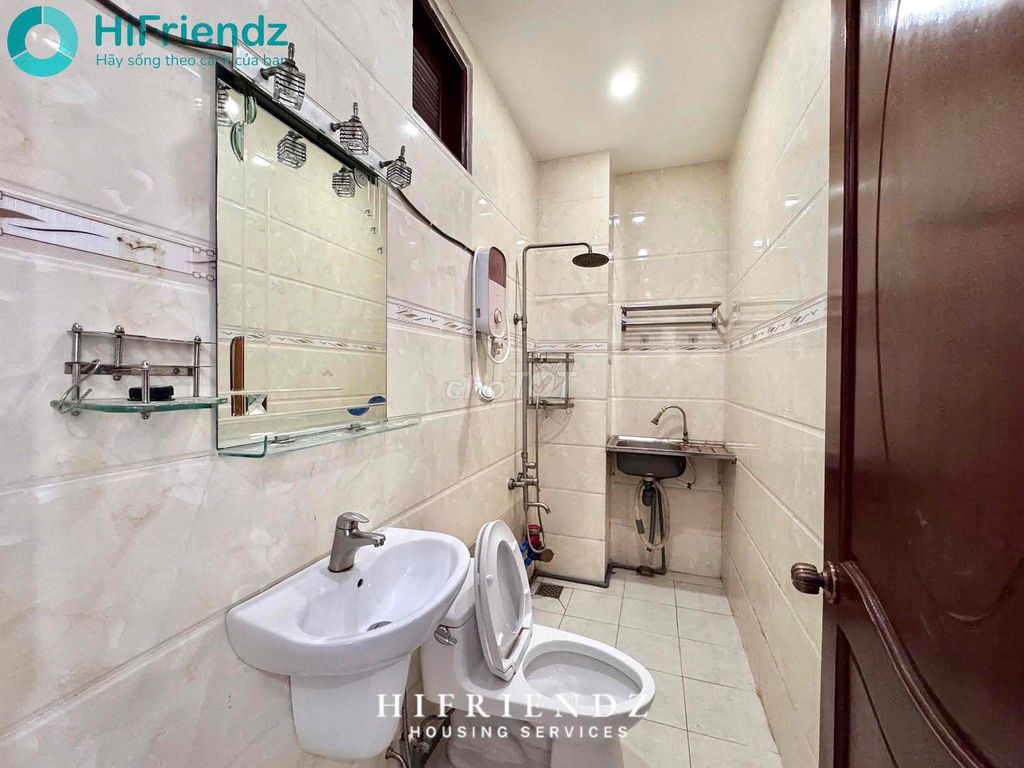 The window studio is super open - ready air conditioning near Bến Xe Quận 8