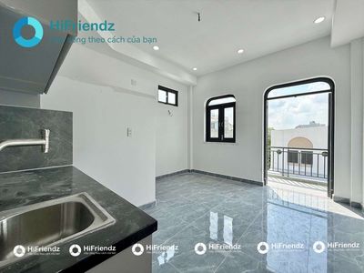 apartment full interior - with broad balcony - Vườn Lài