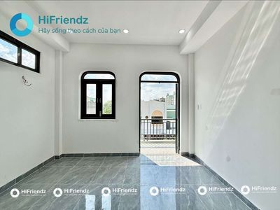 apartment full interior - with broad balcony - Vườn Lài