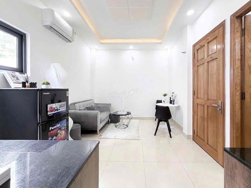 A bedroom near the latest airport - full interior.