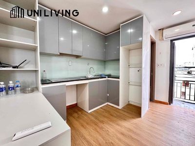 Rent a two-size super-Vườn Chuối balcony apartment, new 3%.