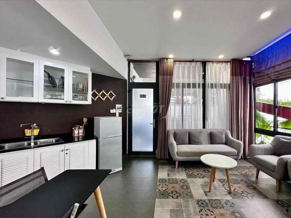 A kitchen room - large living room - Cao Thắng, District 10
