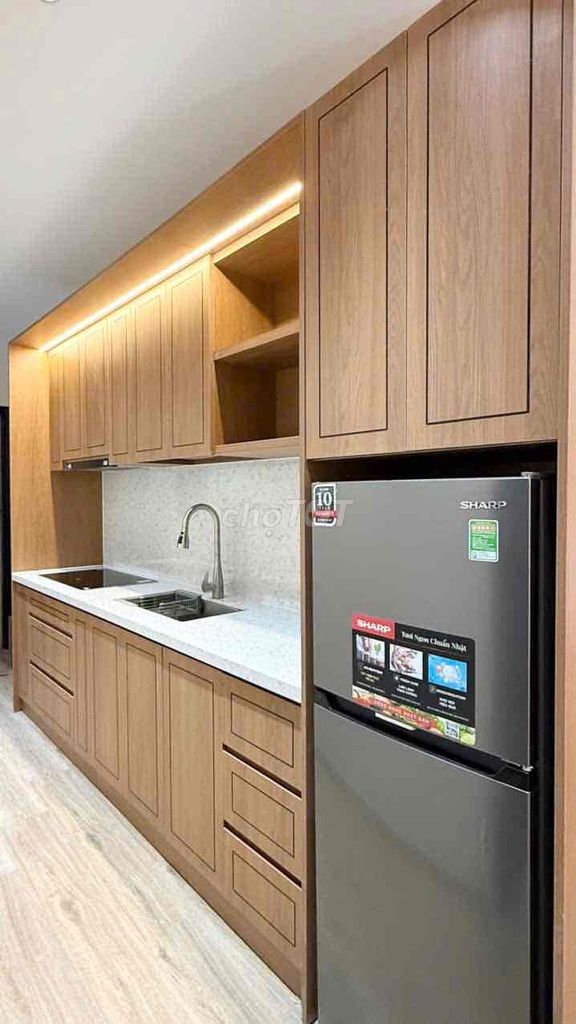 [Chung cư Mỹ Đức] Rent a two-room apartment full of senior furniture, D2 logic.