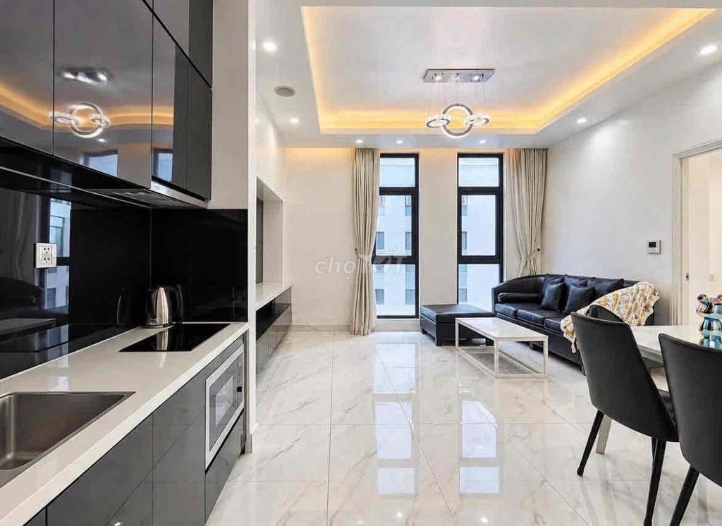 Two bedrooms, Full Seven, Nguyễn Văn Thủ, Tân Định, District 1