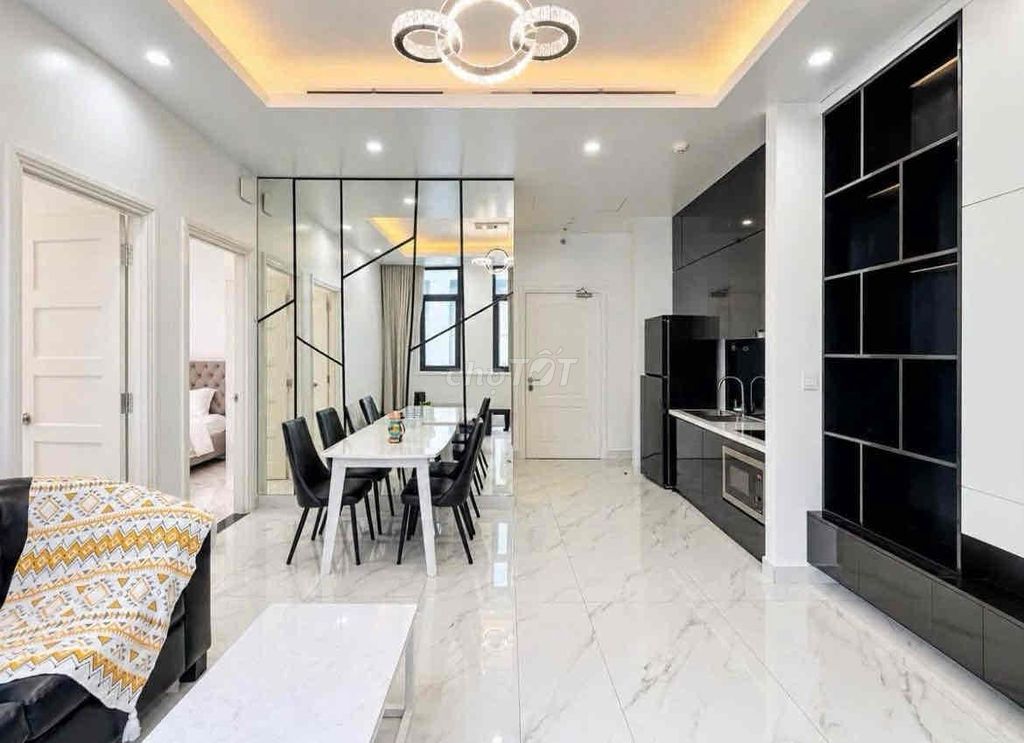 Two bedrooms, Full Seven, Nguyễn Văn Thủ, Tân Định, District 1