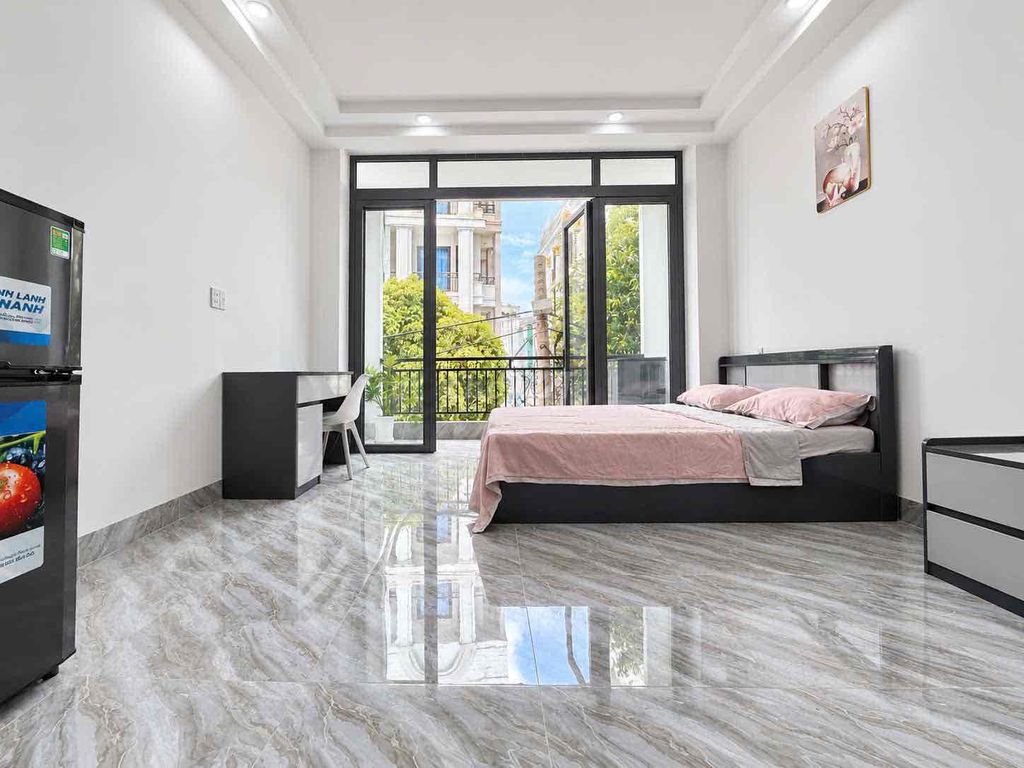 The studio apartment system. One bedroom from 6-9 million marketing blocks, 4 green rows.