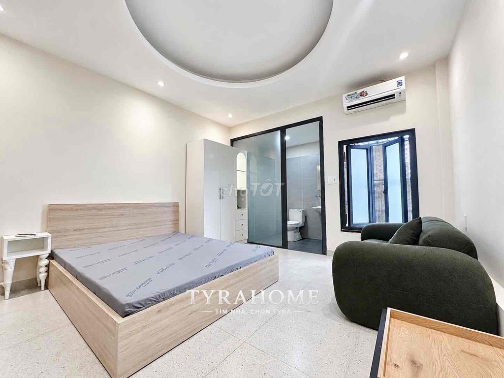 The studio apartment system. One bedroom from 6-9 million marketing blocks, 4 green rows.