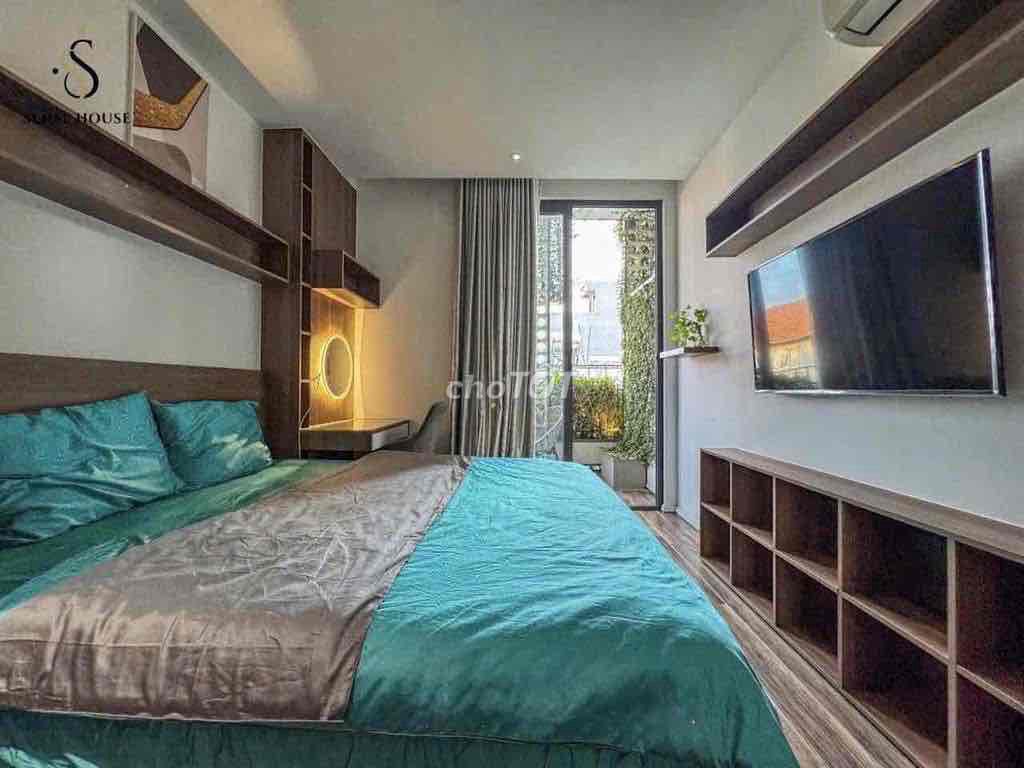 Opens the balcony service apartment luxury the Hiệp Thành City
