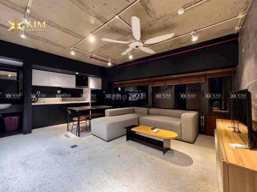 A hot tone bedroom - a large living room - a fancy pool