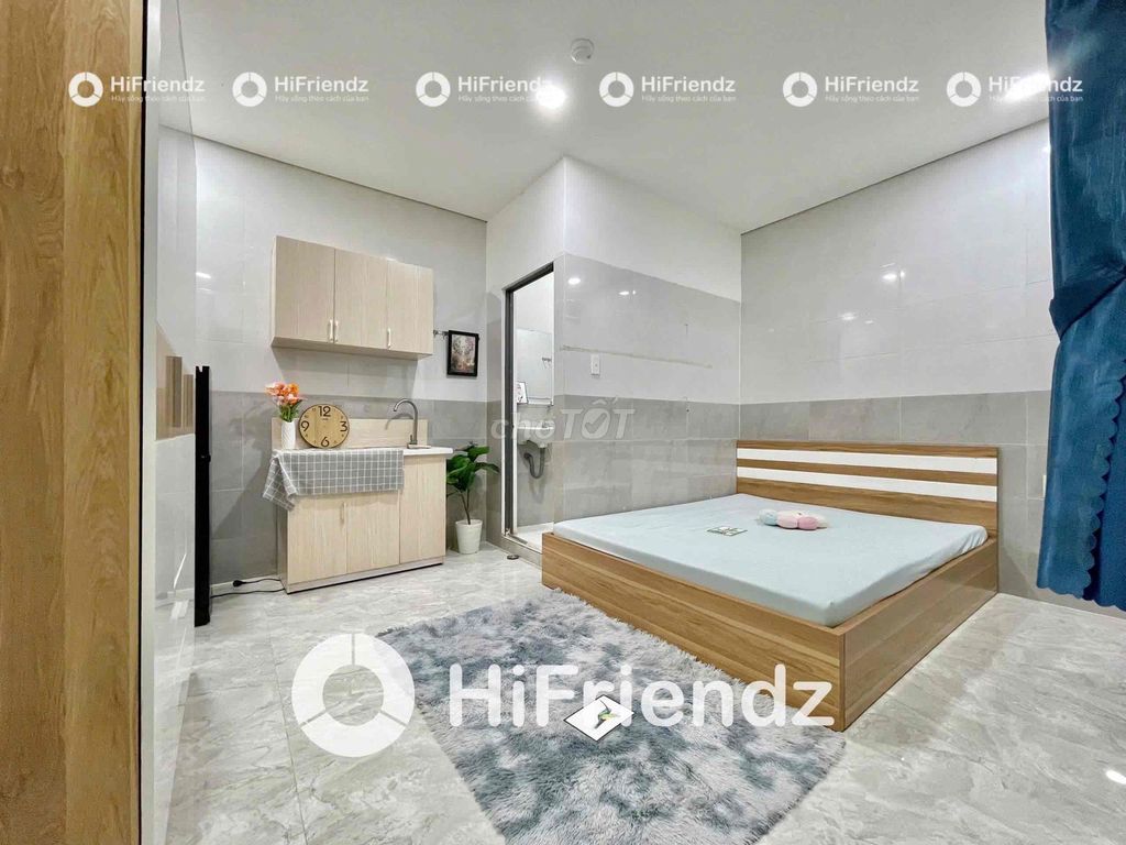 It's a full interior studio - right here in the lylo & aeon Bình Tân bordering District 6