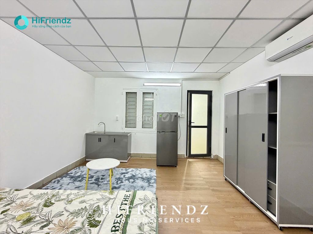 Phạm Hùng squared per square room wide wood floor - open window, only 4 million8