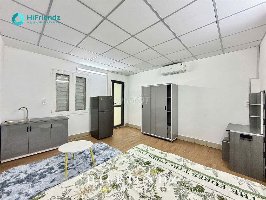 Phạm Hùng squared per square room wide wood floor - open window, only 4 million8