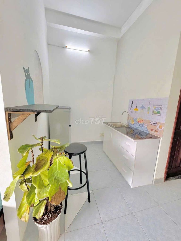 Wide studio - free kitchen-blower near Emart