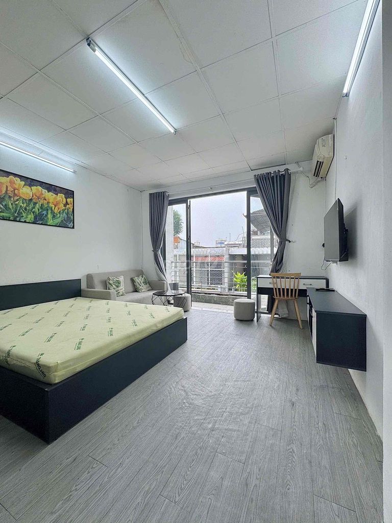 Rent the apartment 1 balcony bedroom 5'2" wide - eight Lit Lit - Tân Định Market