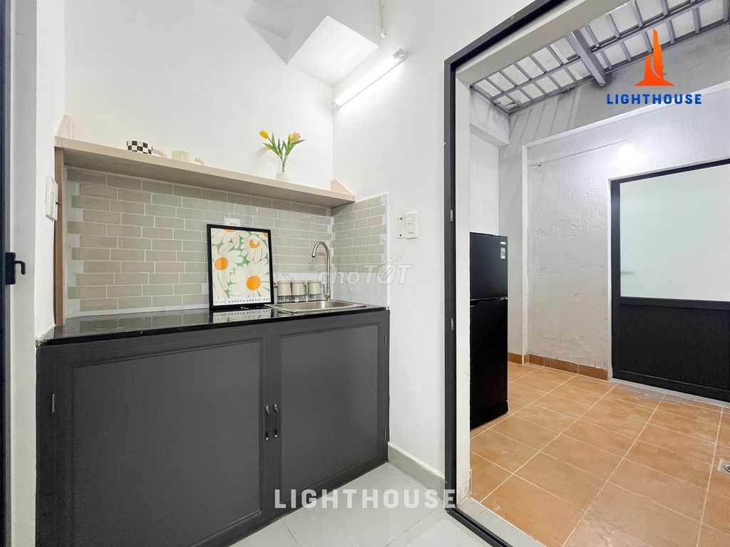 Pretty studio at Gò Vấp near industrial college, vlu - elevator