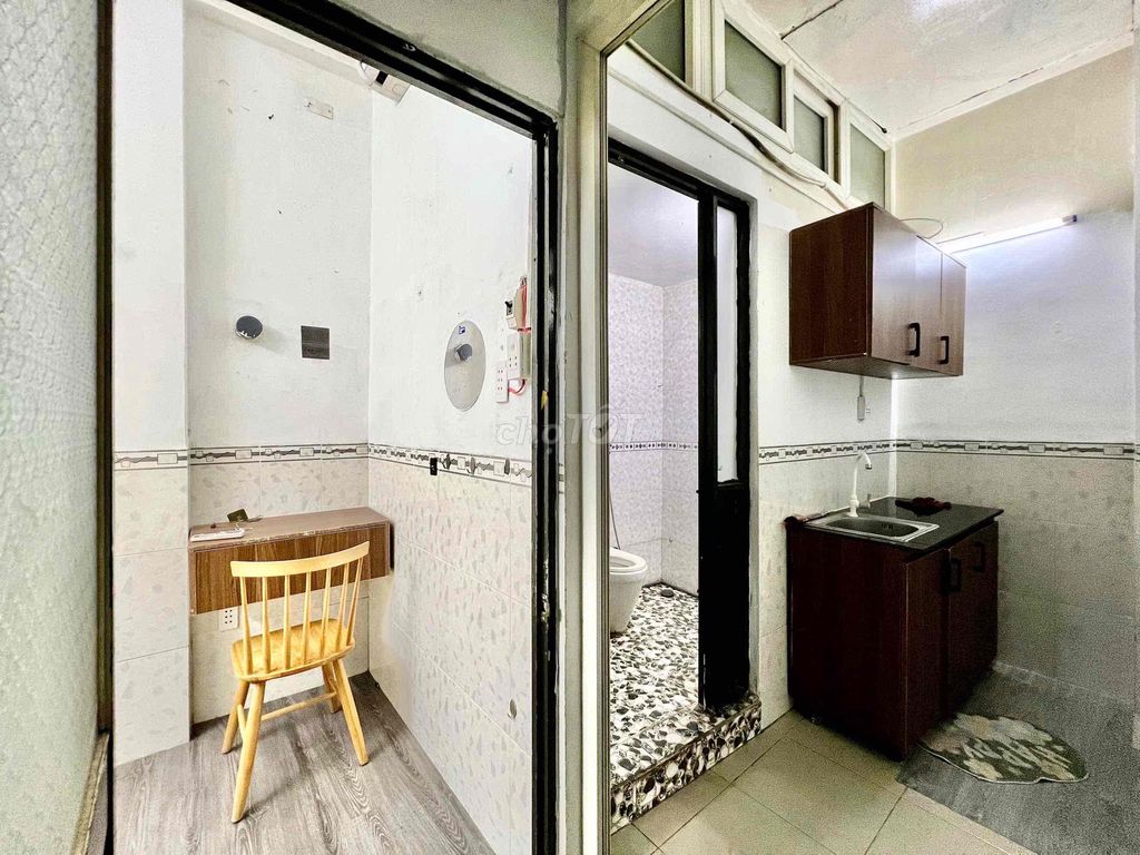 Two bedrooms, split balconies.