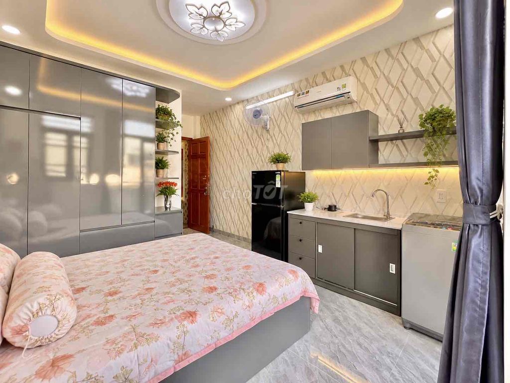 Phan Huy Ích beauty room - Gò Vấp 01 01 01 Full contents of open balcony