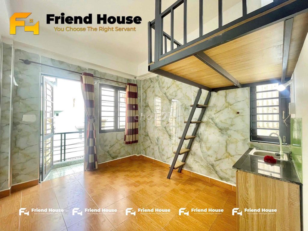 balcony + high guard - Nguyễn Thái Sơn, Gò Vấp