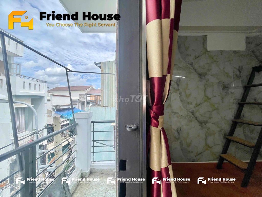 balcony + high guard - Nguyễn Thái Sơn, Gò Vấp