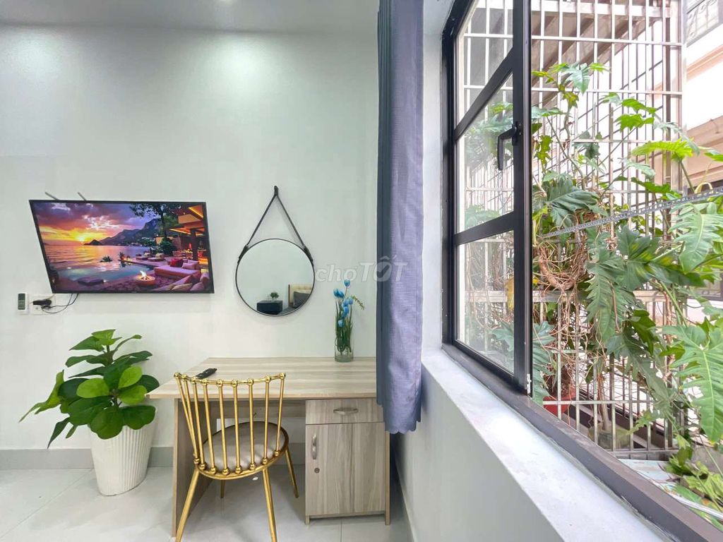 Rent service apartment 862 Lê Đức Thọ in the 15th quarter near the new elevator market