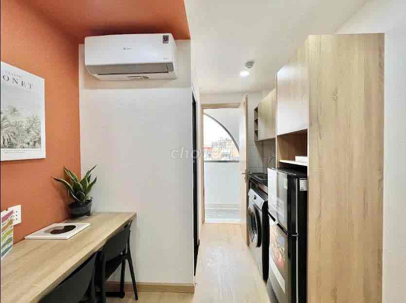 rented studio full interior - Lưu Chí Hiếu sky window near aeon huit