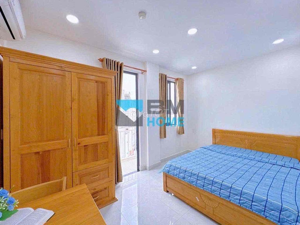 Large balcony studio – Nguyễn Văn Đậu – full interior
