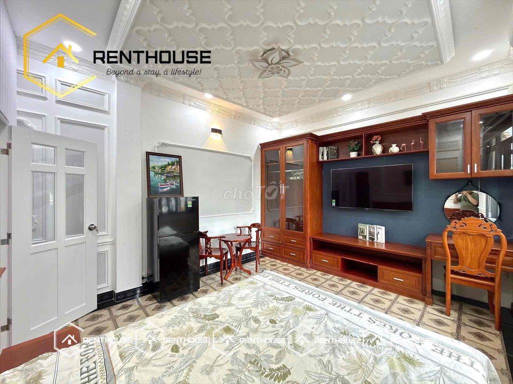 mini apartment - kitchen cup - full interior - in flower village park