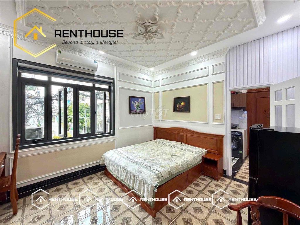 mini apartment - kitchen cup - full interior - in flower village park