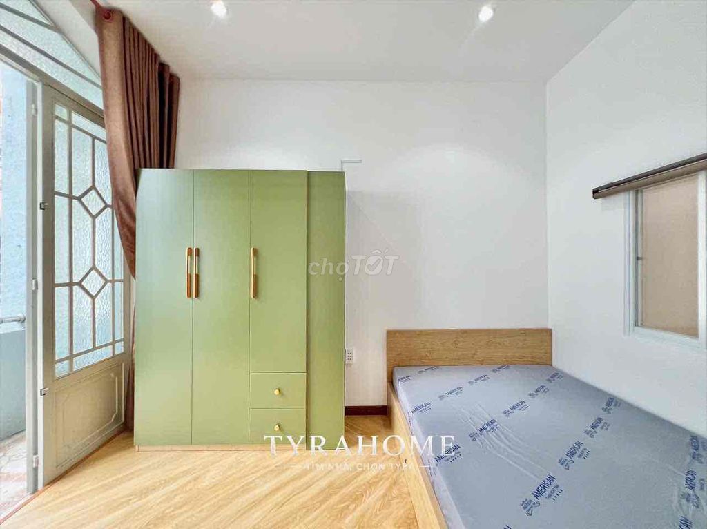 apartment 1 bedroom - balcony - kitchen separation - Huỳnh Văn Bánh - new home 100%