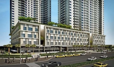 A 90-foot apartment renting two bedrooms.