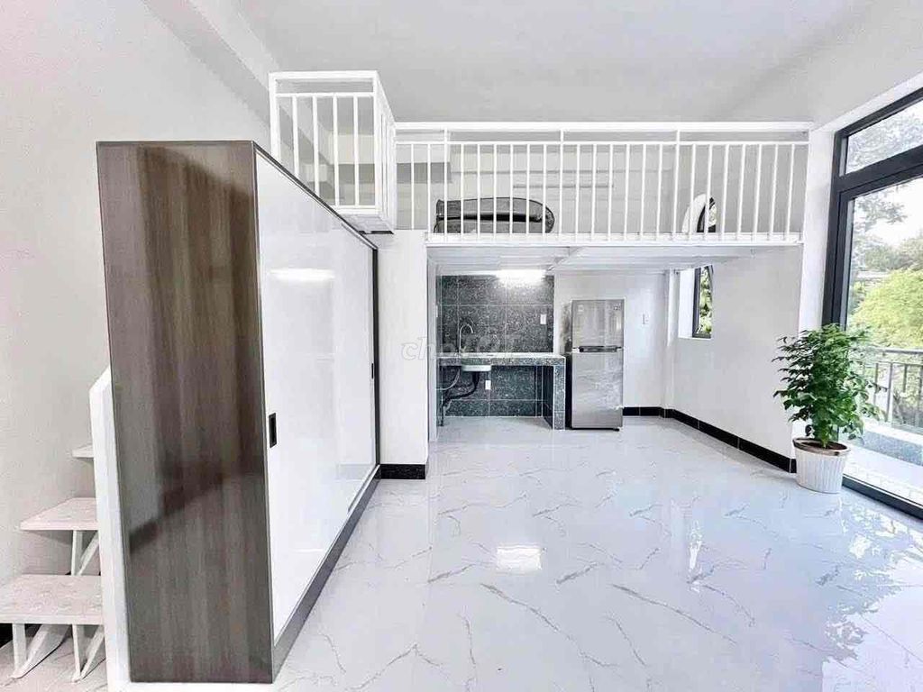 The balcony's 35 M2 wide!