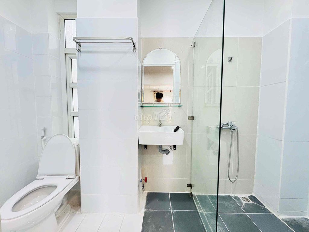Rent the apartment. A big, comfortable balcony bedroom.